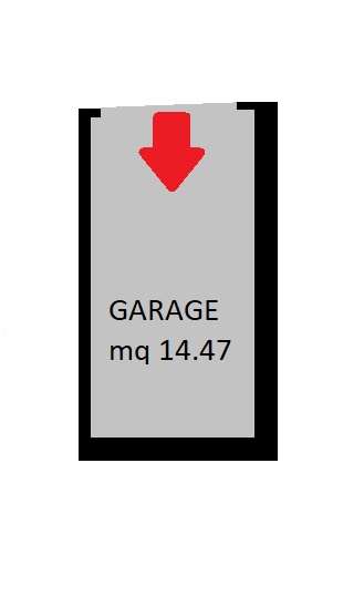 ZONA PONTECORVO – VENDESI COMODO GARAGE